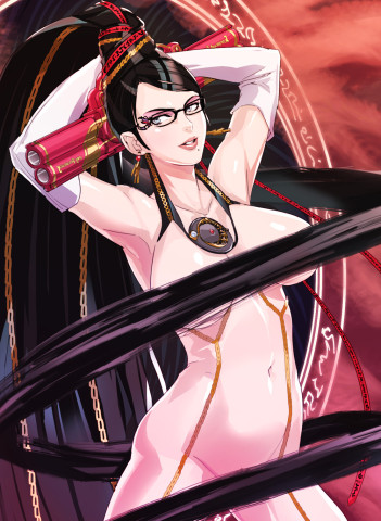 bayonetta-posing