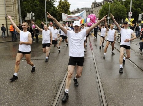 marche des fiertyés Zurich