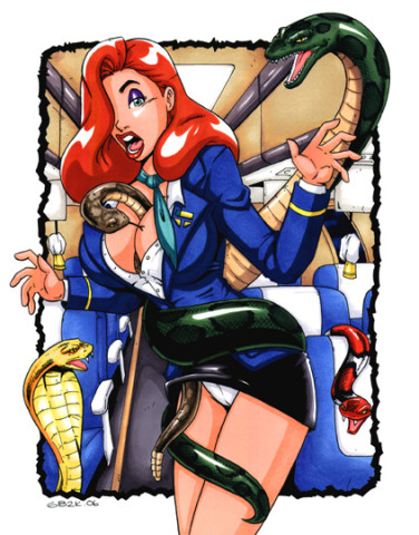 845399-jessica snakes on a plane by gb2k