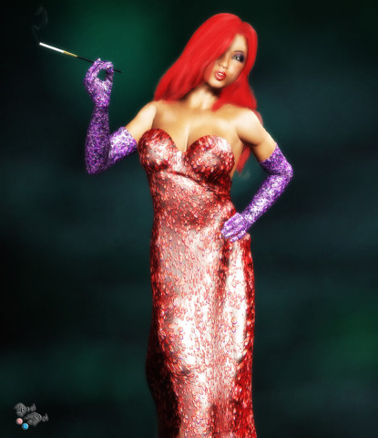 JessicaRabbitPainted
