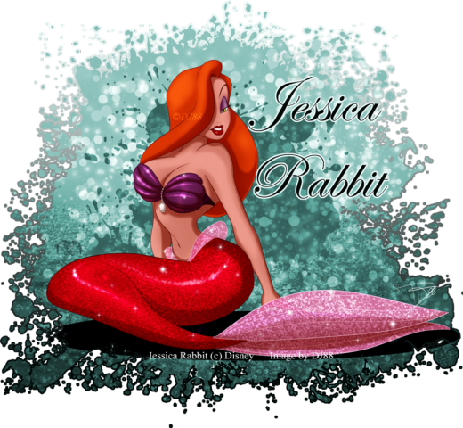 jessica rabbit mermaid by dj88-d4cmaic