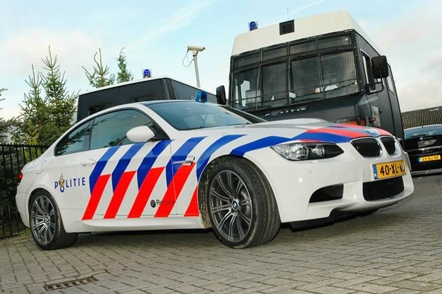 BMW-M3-Hollande-police