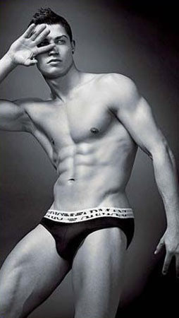 En slip pour Armani