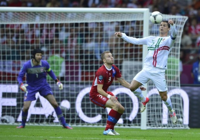 Ronaldo en action