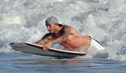 Kelly sur sa planche