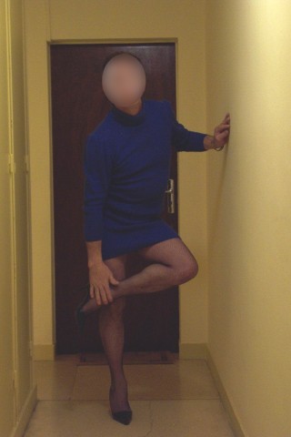 robe bleue