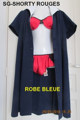 SG-SHORTY ROUGE  ROBLE BLEUEE