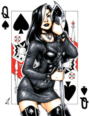 Queen of Spades by gb2k