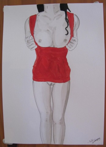 robe rouge