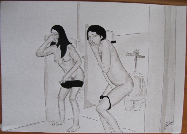 toilettes pour homme