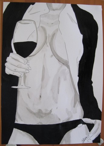 un verre