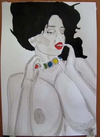 collier de couleur