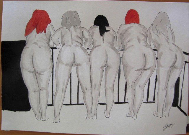 en groupe