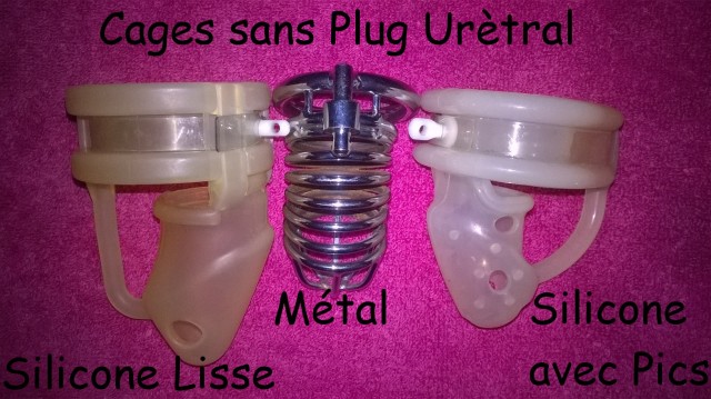 01 - Cages Sans Plug Urètre - -.-