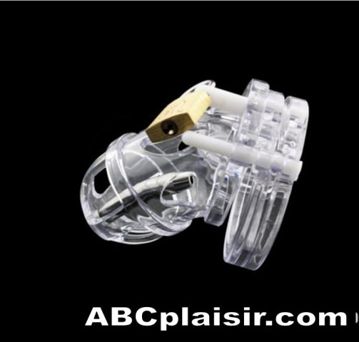 Cage de chasteté CB avec plug