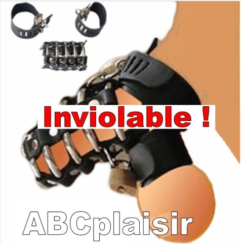 Cage de chasteté inviolable