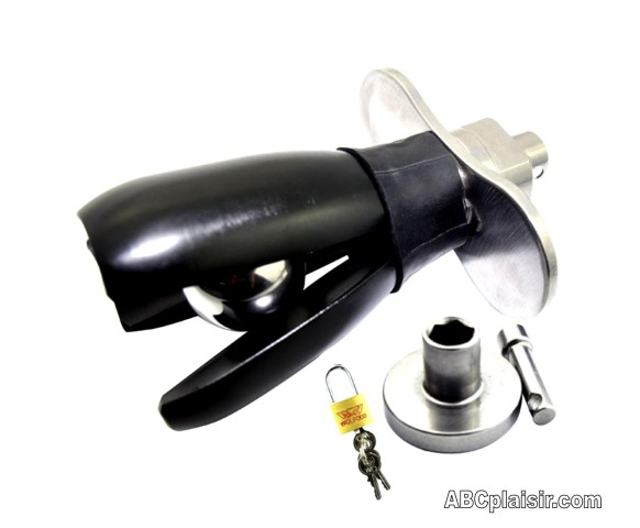 Plug anal de luxe et de chasteté 1