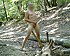 exhib masturb dans les bois