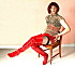 Carla trav vinyle rouge07