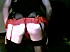10 Bustier à volant rouge