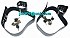 100016 bracelets cuisses et poignets à 40,00€