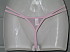 string 12249 rose bleu vert verso