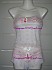 Ensemble 99857 caraco et shorty blanc-rose recto