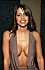 ZZ  Vida Guerra Celebrity Female In Plunging Clevage Dress 